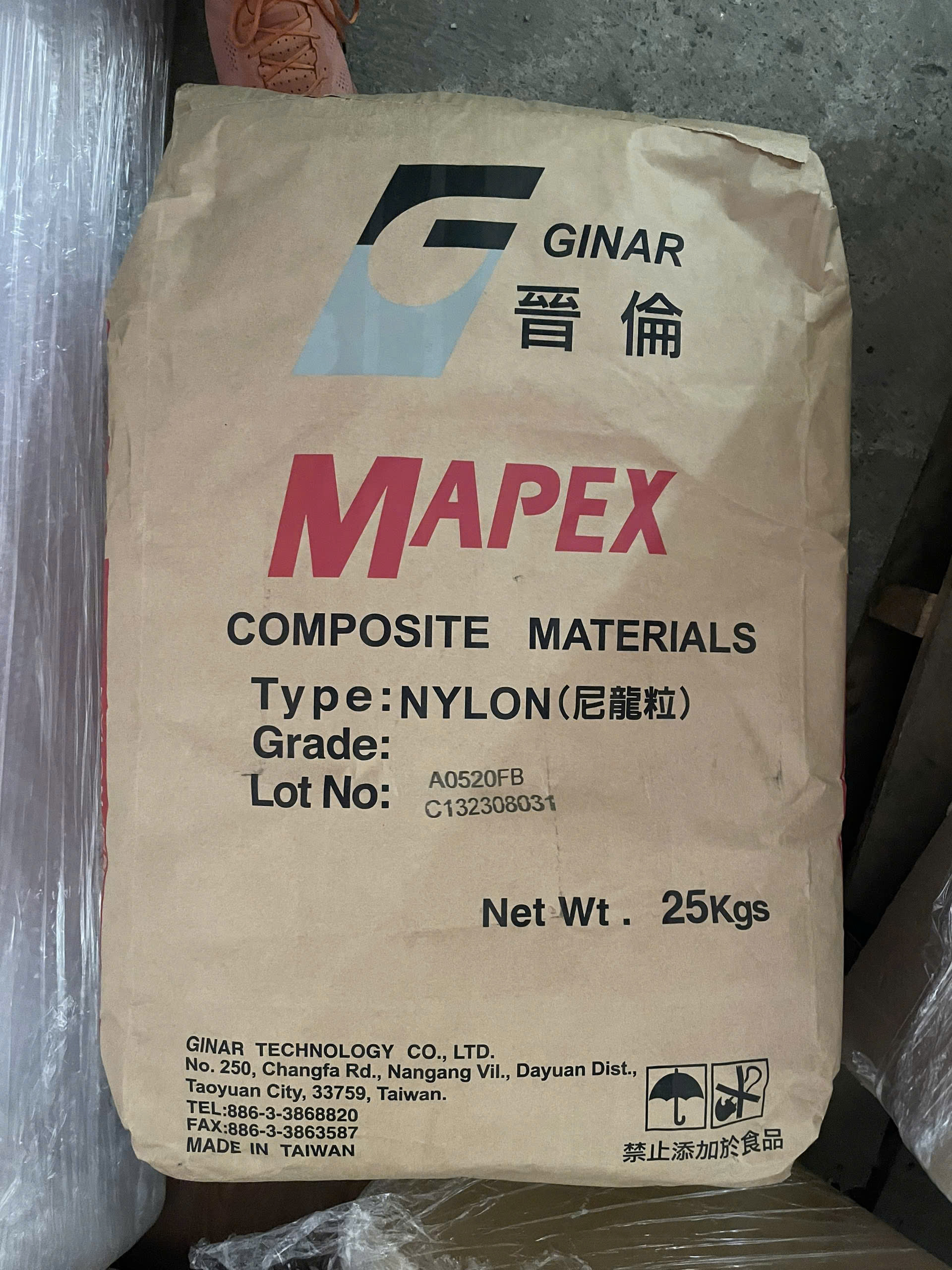 Hạt nhựa PA66 Mapex A0520FB